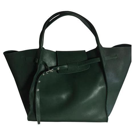 celine big bag 拔草|Celine soft bare leather bag.